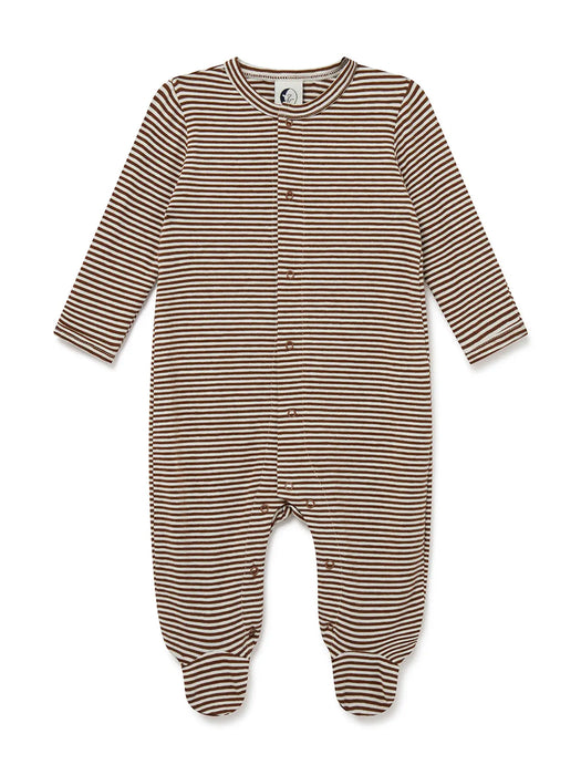 Sleepy Doe: Baby Sleepsuit | Chocolate